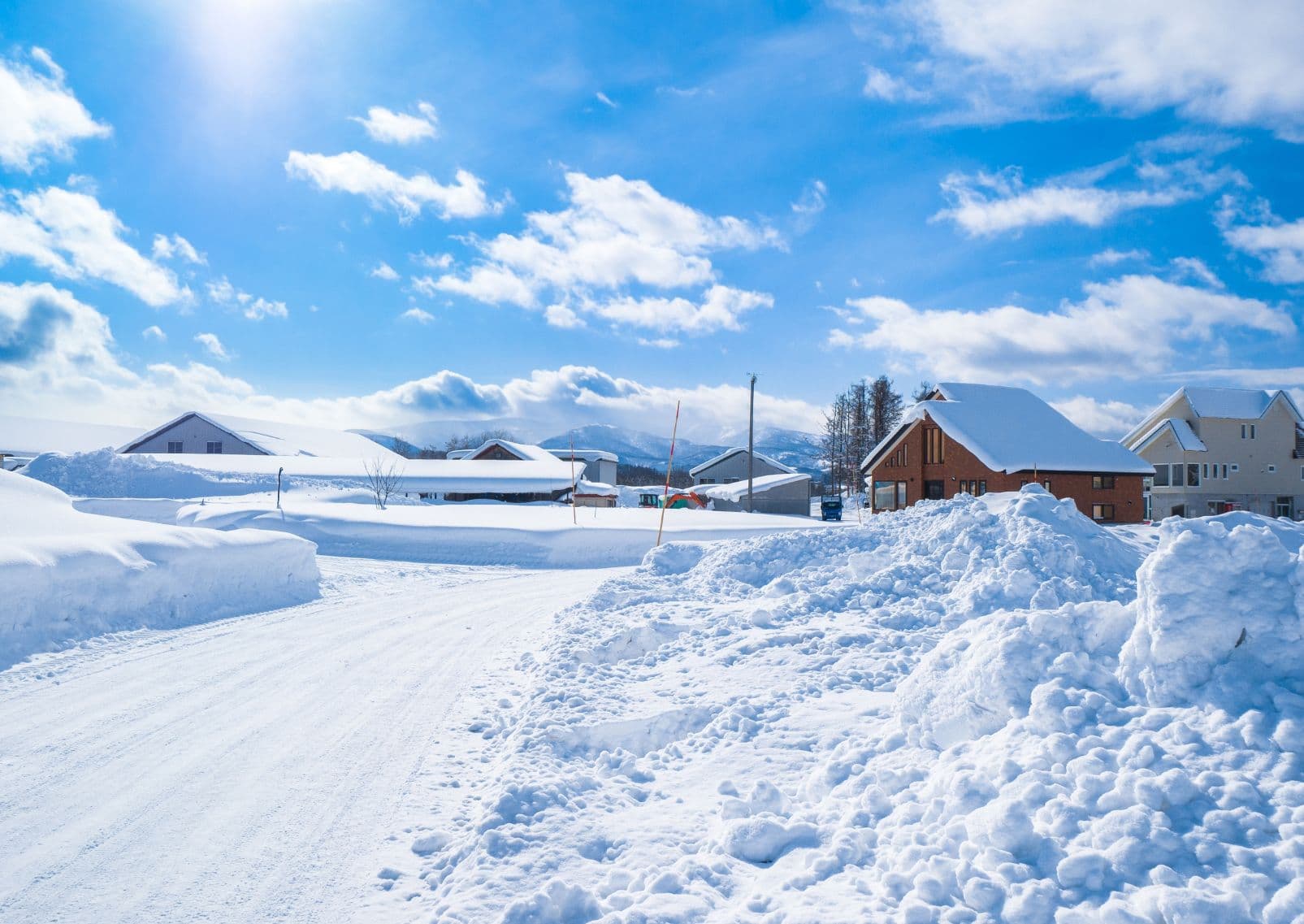 Cabañas de estilo económico en Niseko, Hokkaido, Japón
