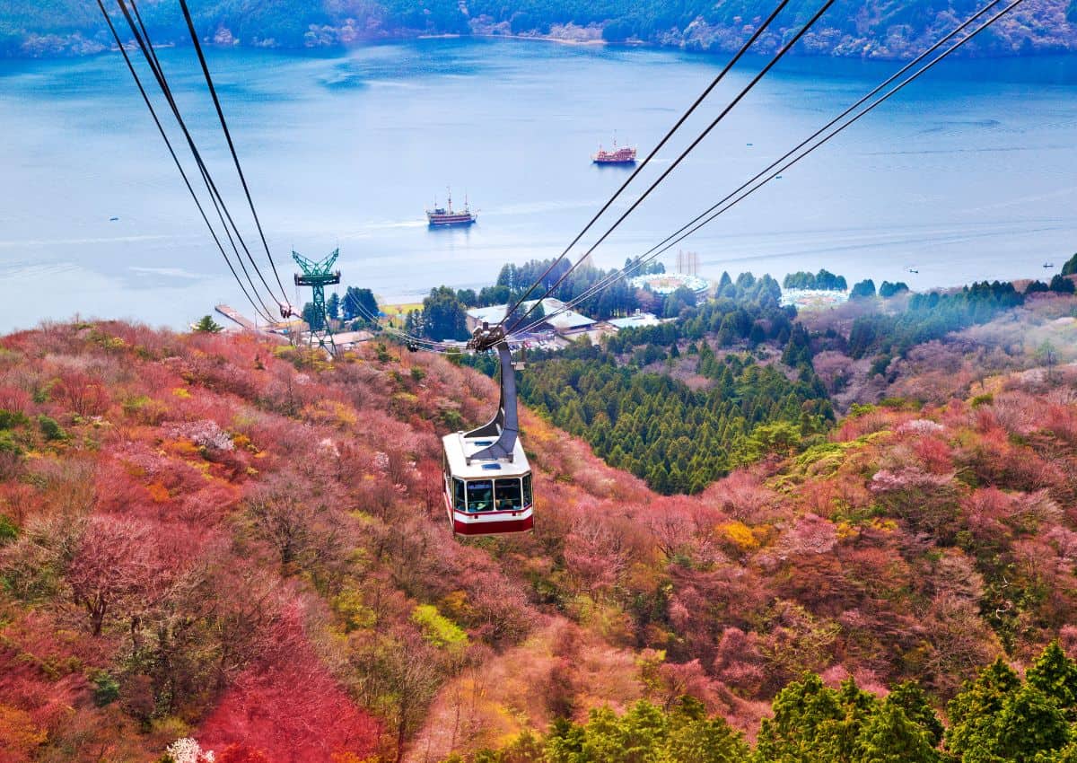 Teleférico Monte Komagatake, Hakone, Japón