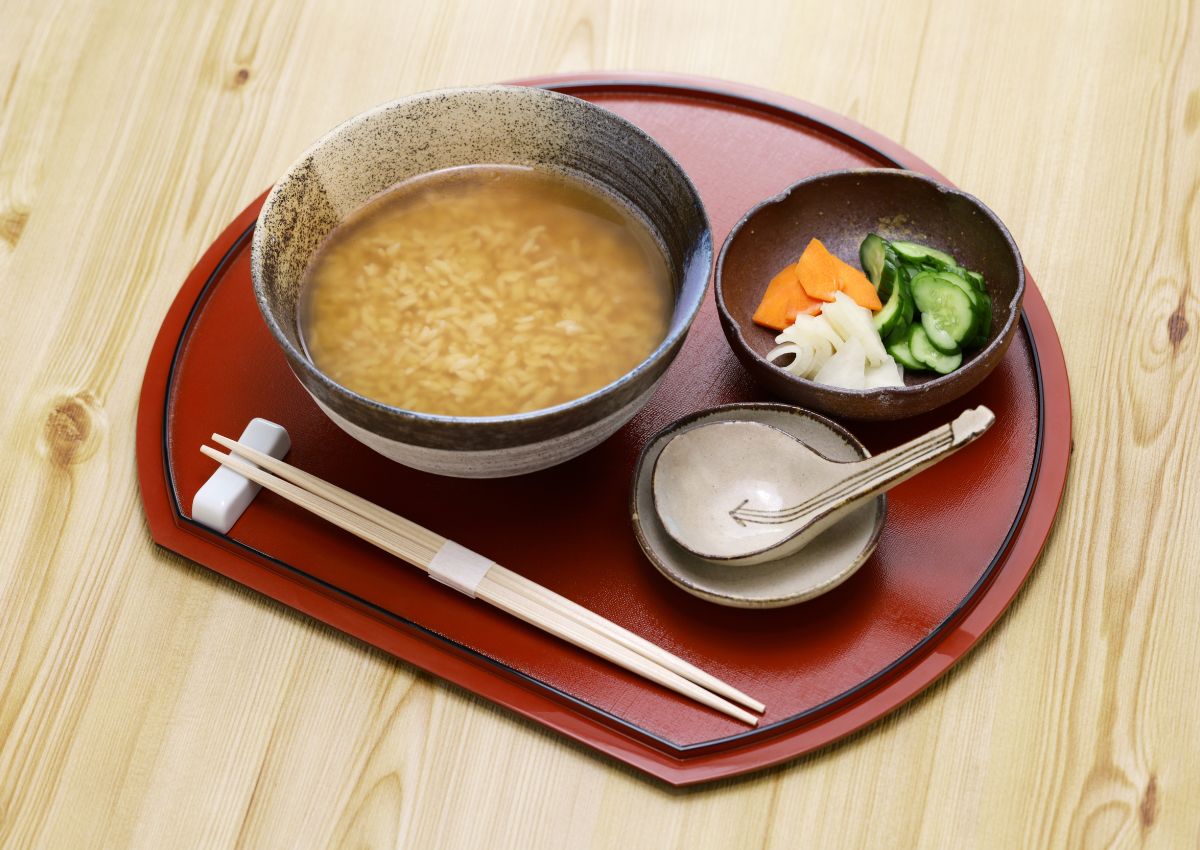 Nara Chagayu, plato tradicional de Nara, Japón