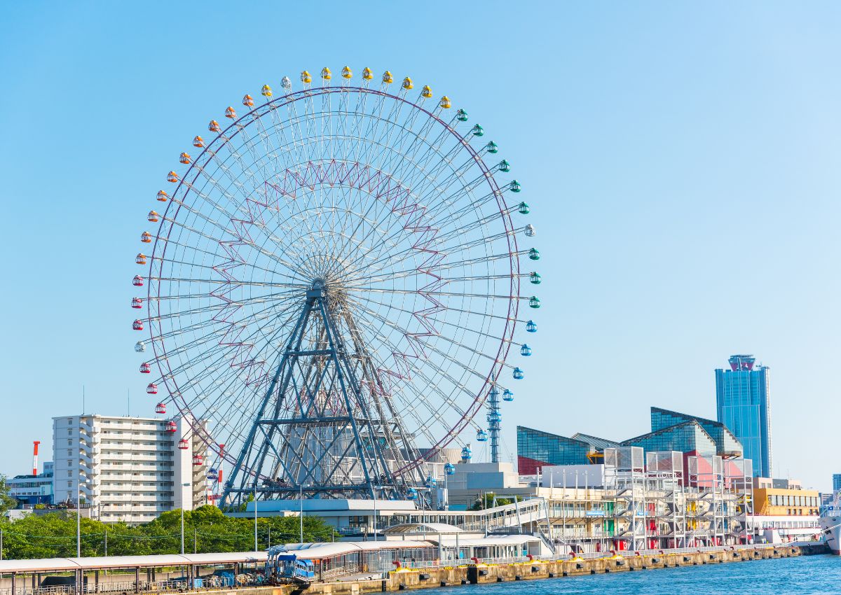 Rueda de la fortuna en Osaka