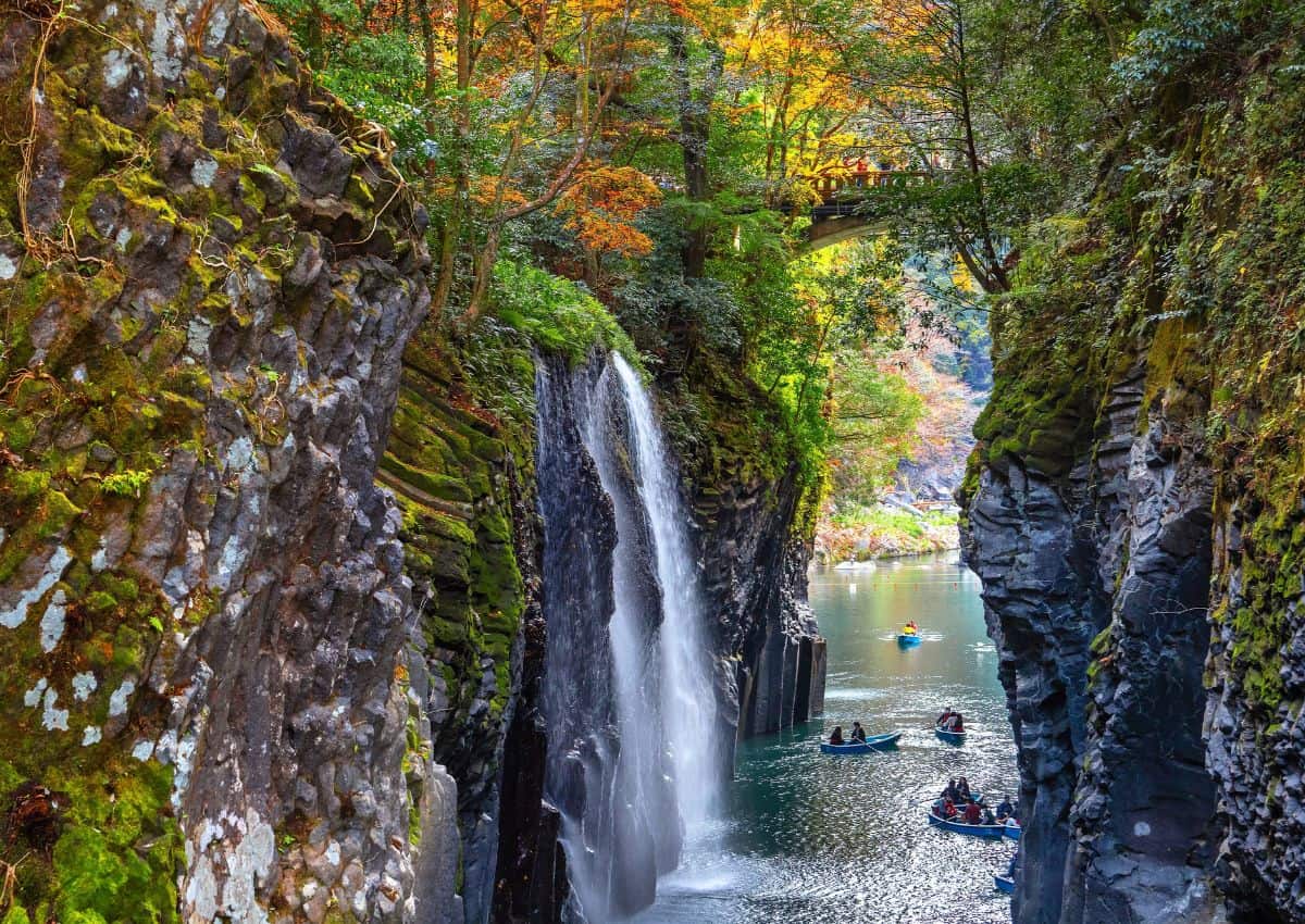 Garganta de Takachiho, Miyazaki, Japón