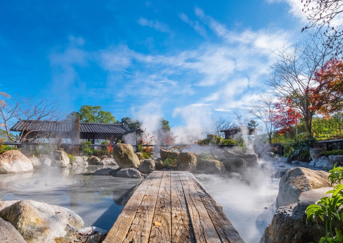 Onsen Oniishibozu Jigoku en Beppu