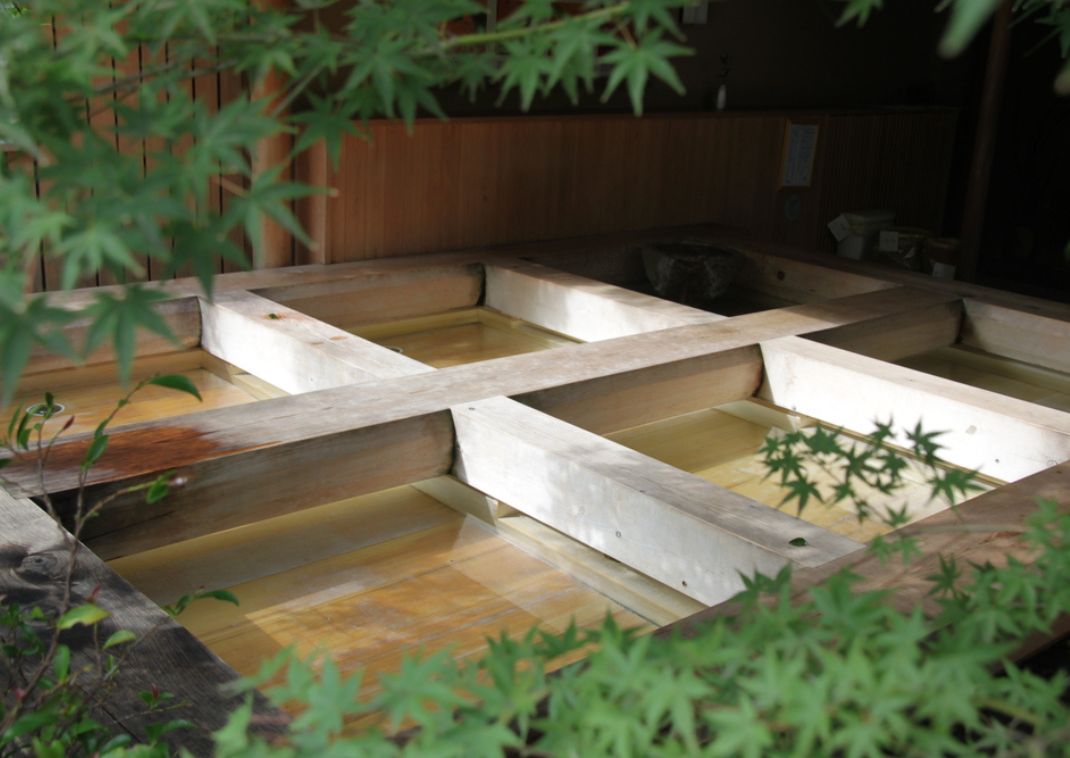 Interior de Dogo Onsen