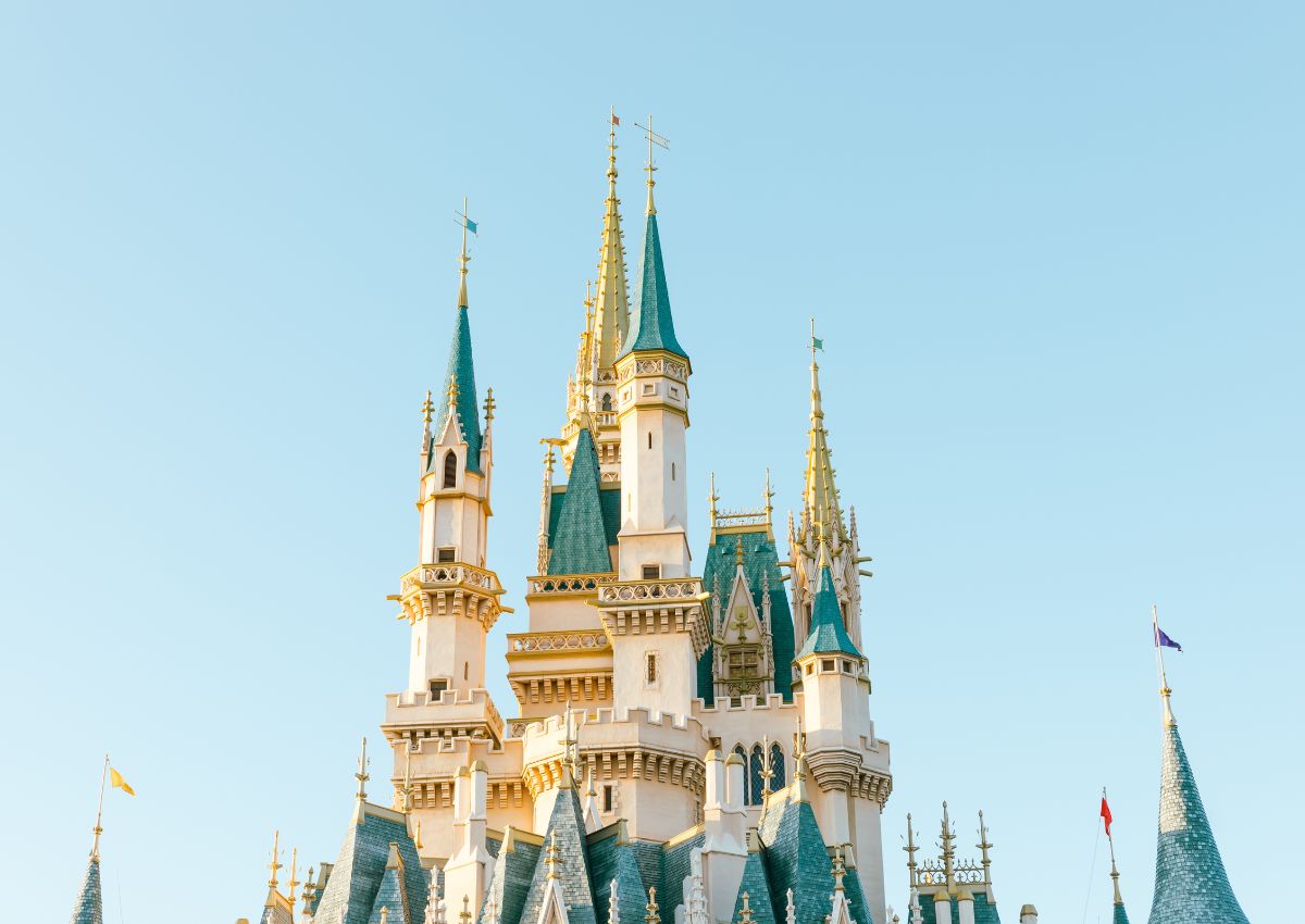 Detalle del castillo de Disneyland Tokyo