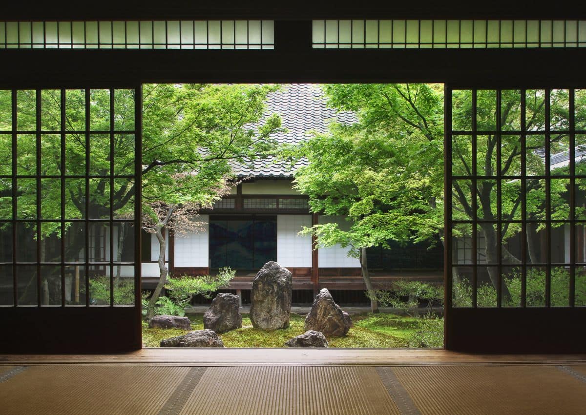 Jardín japonés en Kioto