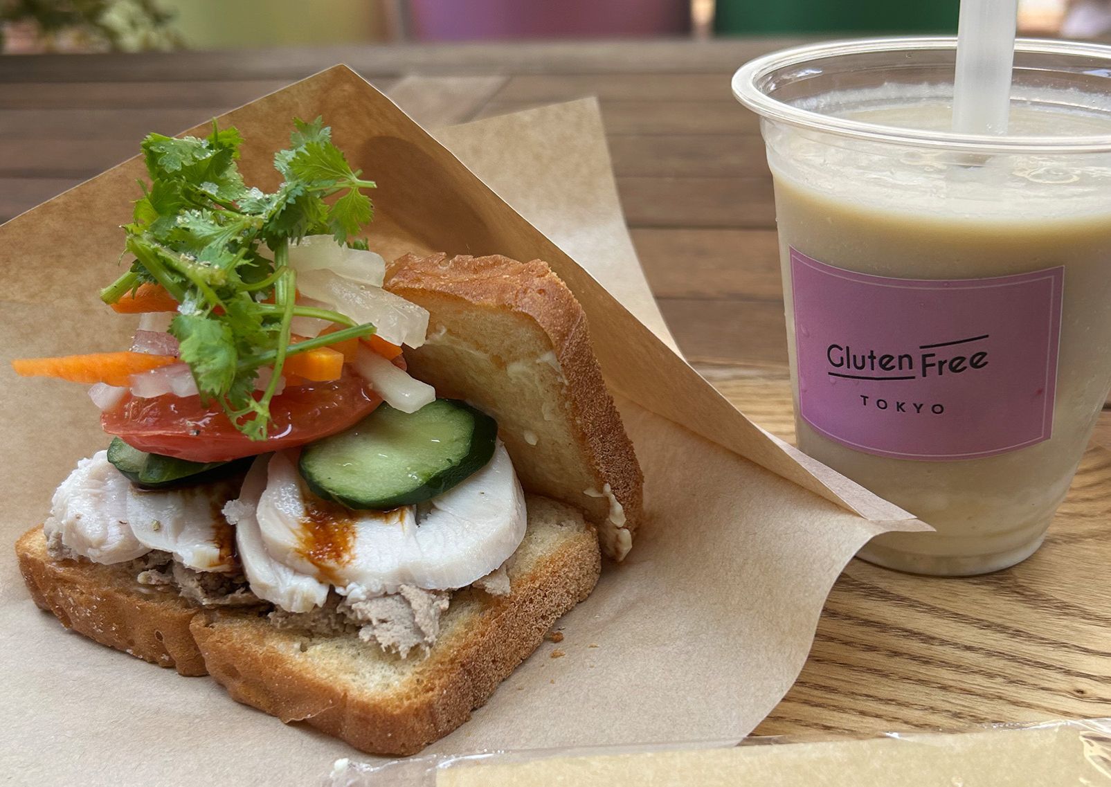 Sándwich de My Bahn Mi by Gluten Free - Tokio, Japón