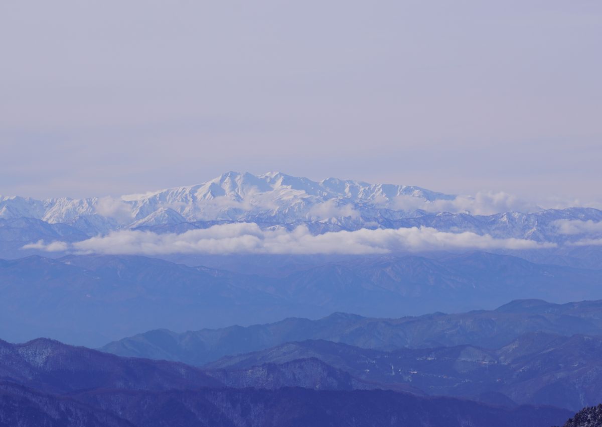 Mt Hakusan en invierno, Ishikawa