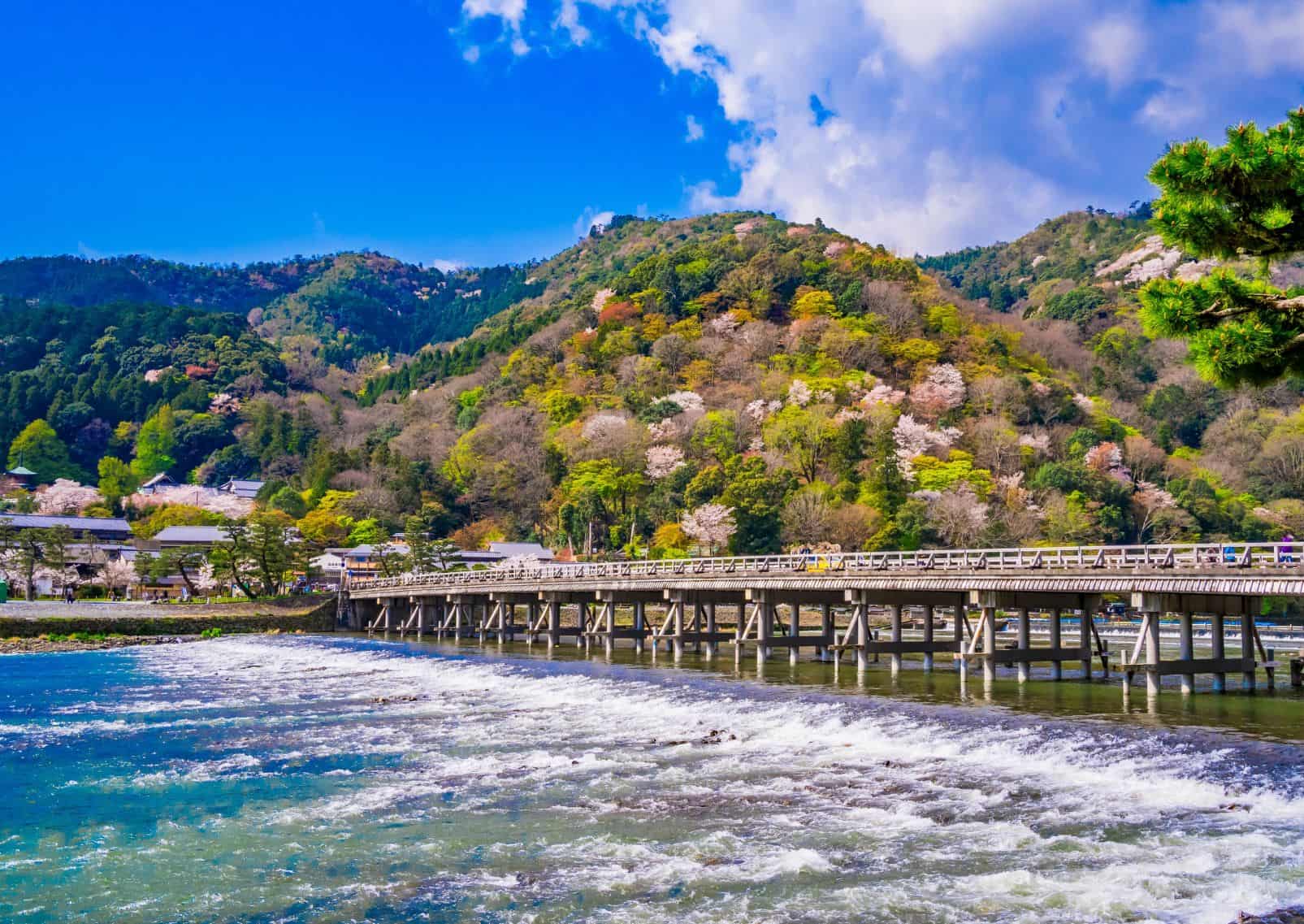 Puente Togetsukyo de Arashiyama, Kioto