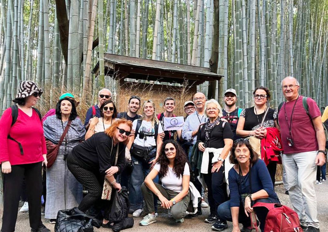 Un grupo de viaje por Japón con Japanspecialist