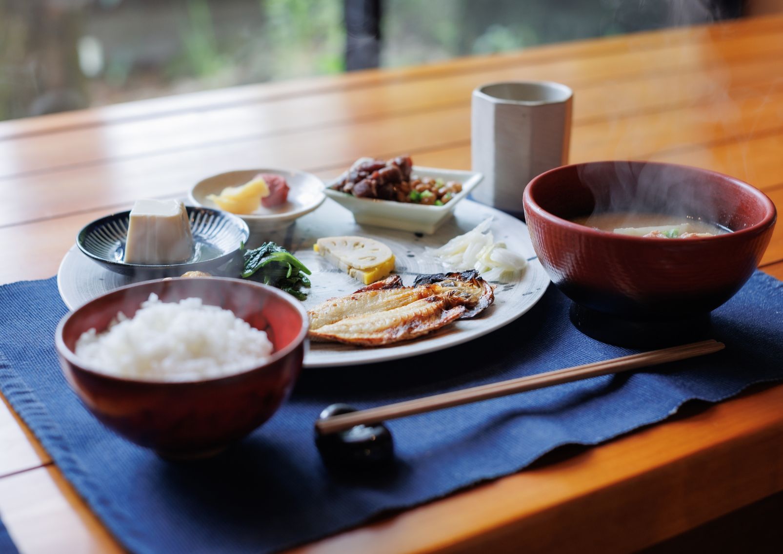 Desayuno tradicional japonés, Japón