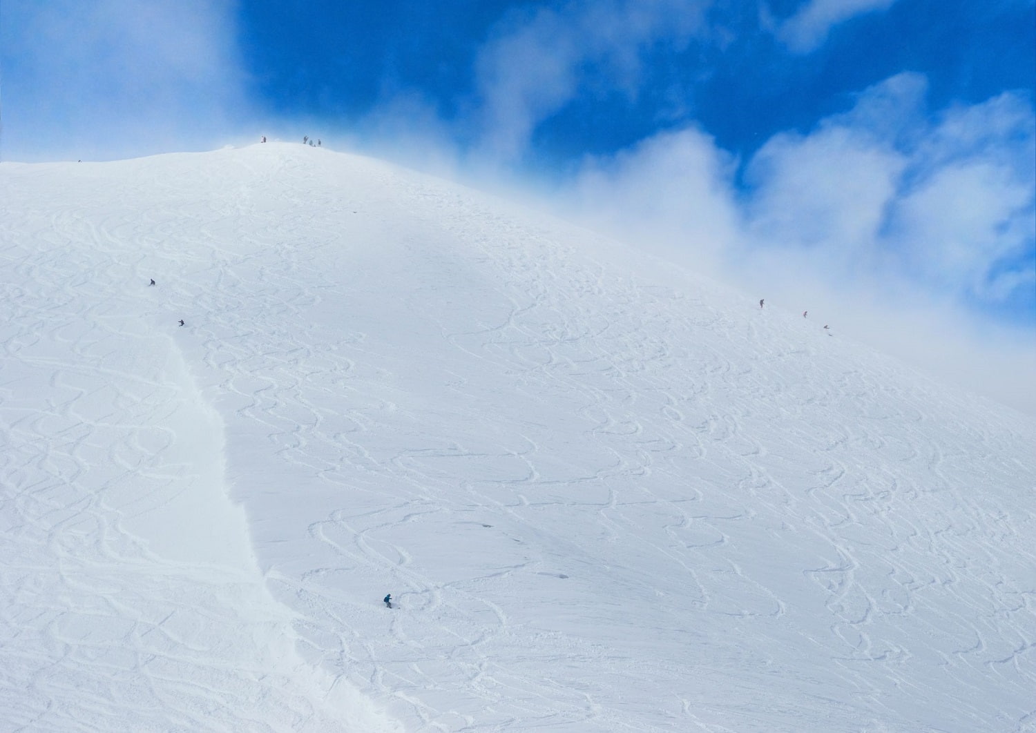 Esquí en polvo en Niseko, Hokkaido, Japón
