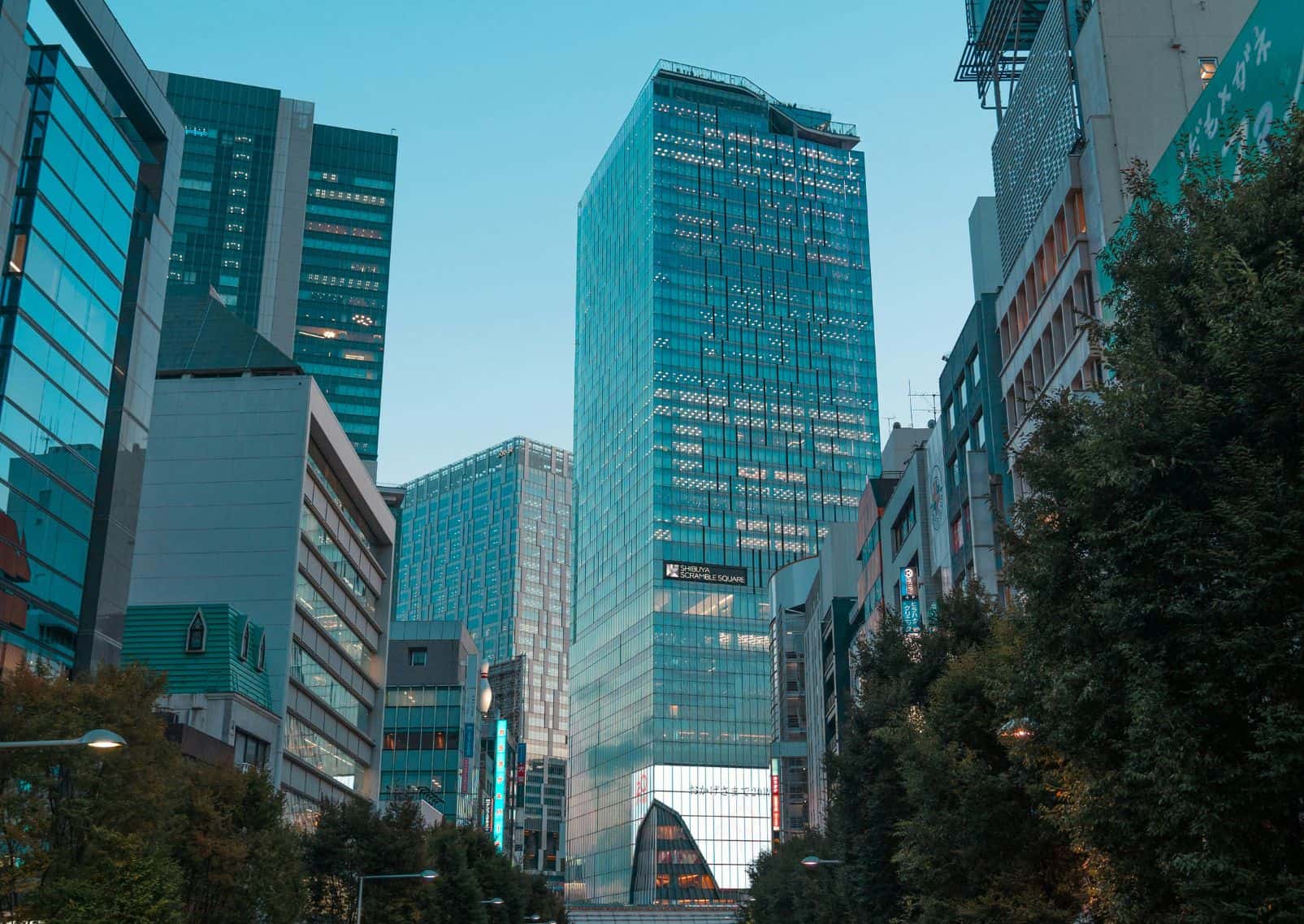 Shibuya por la noche, Tokio