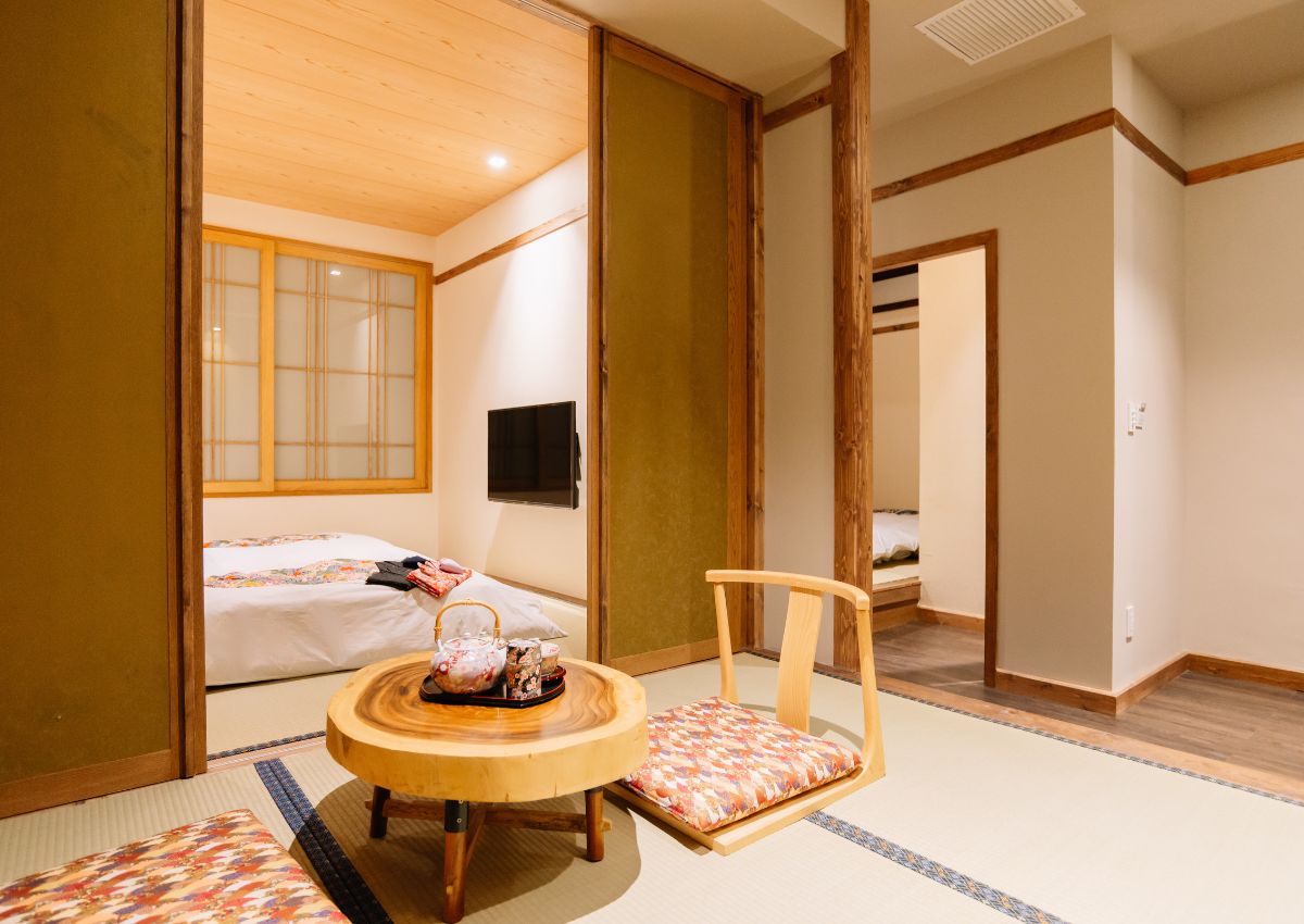 Ryokan japonés moderno