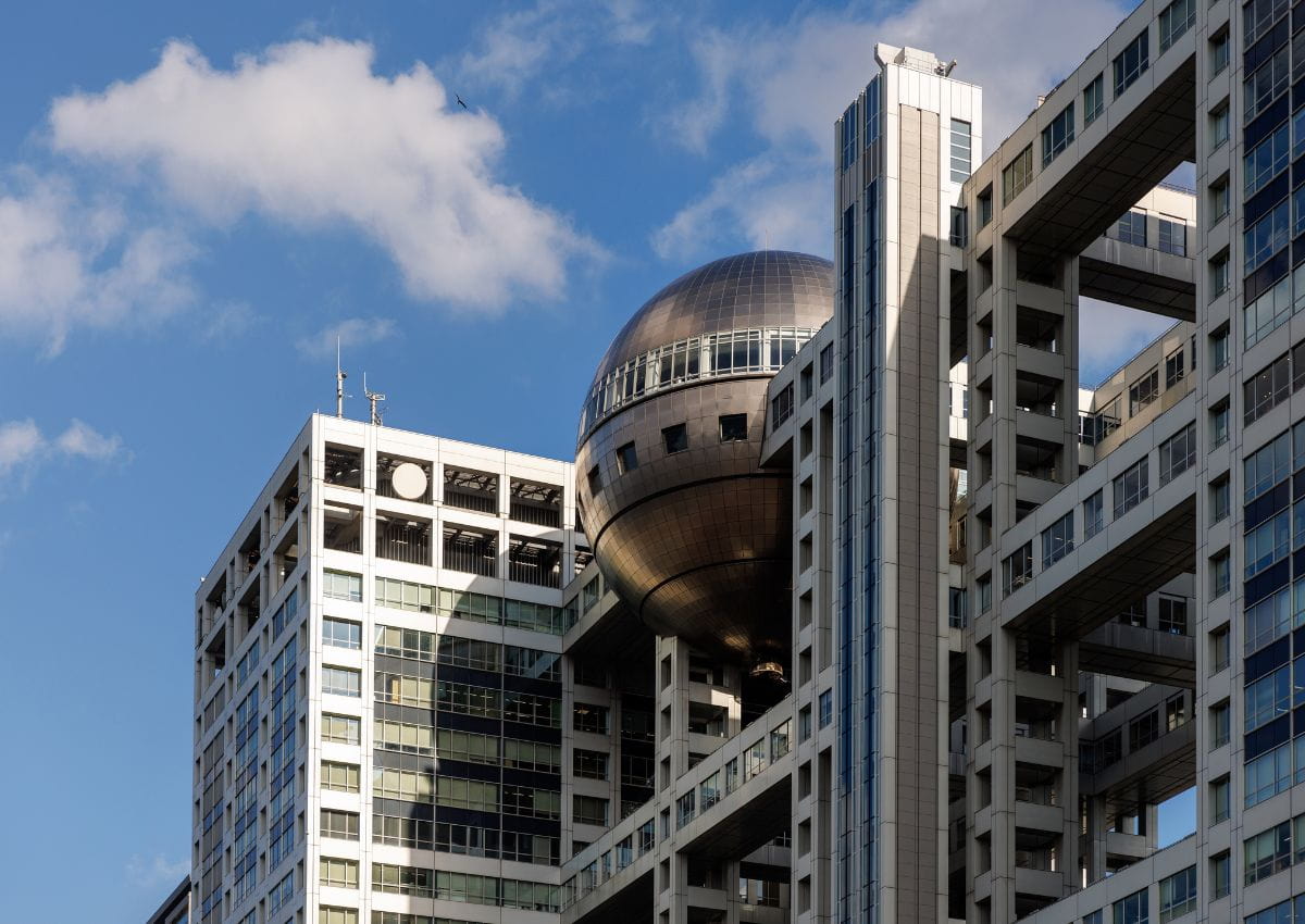 Edificio del Fuji TV en Odaiba, Tokio