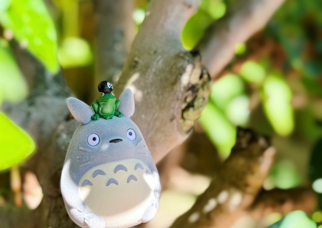 Simpático peluche de Totoro ghibli