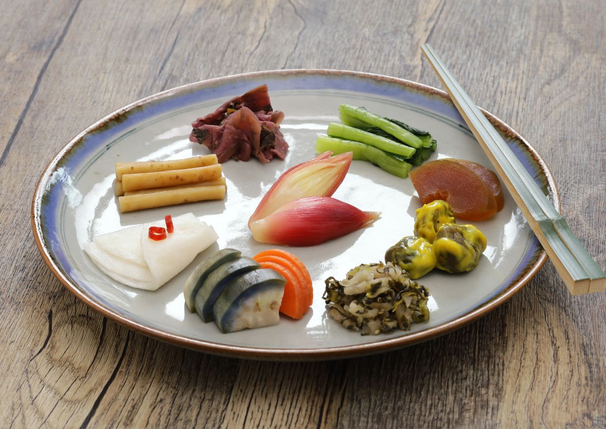 Verduras encurtidas japonesas, tsukemono