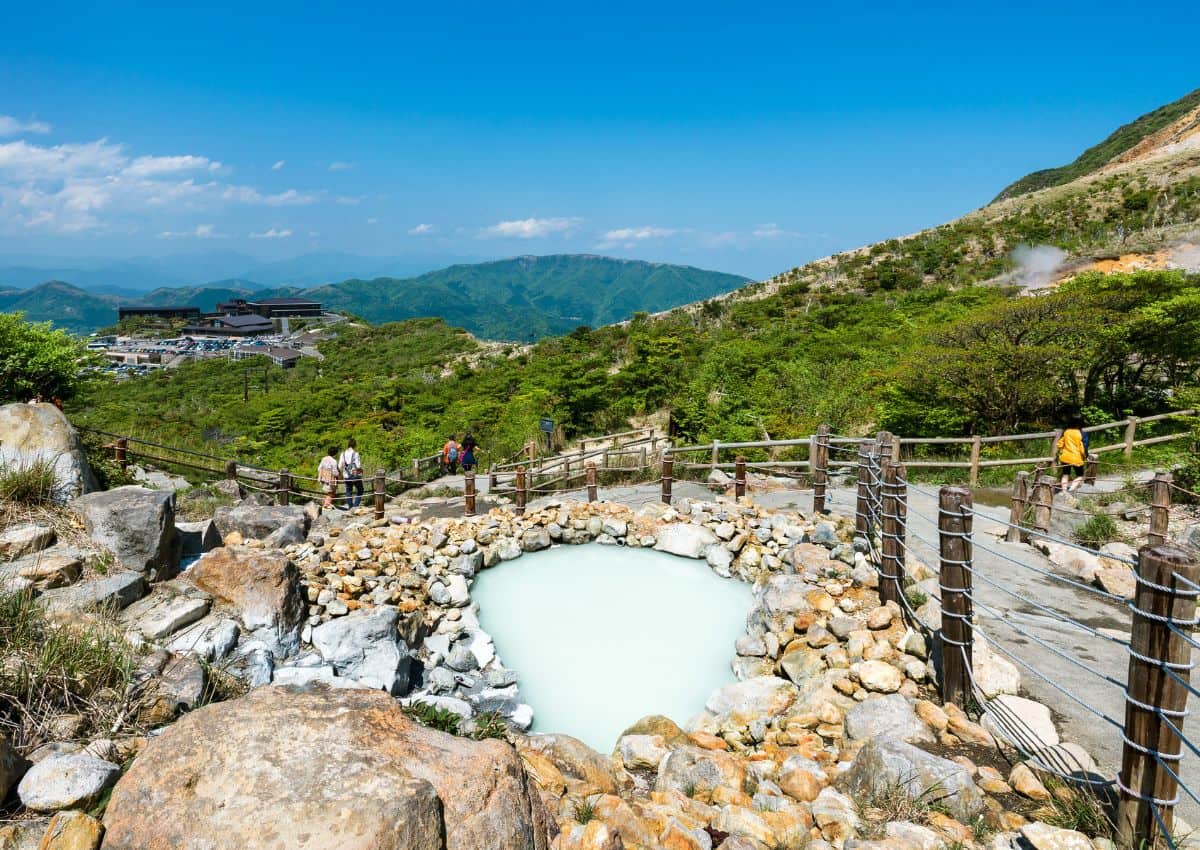 Owakudani onsen, Hakone, Japón