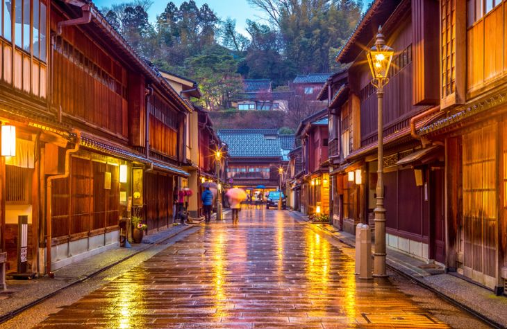 Barrio de Higashi Chaya, Kanazawa