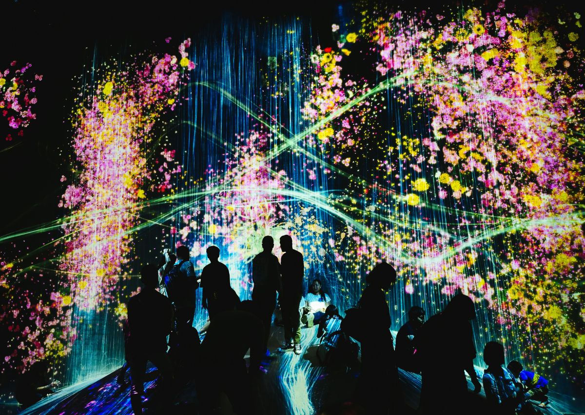  TeamLab Planets, Tokio, Japón