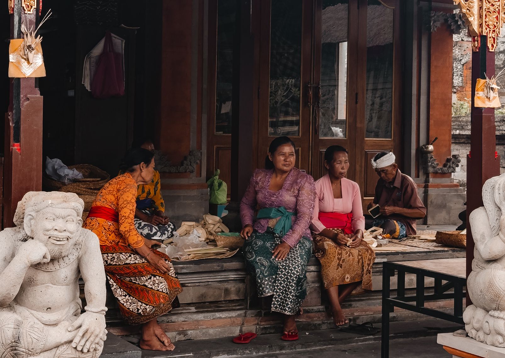 Comercio Local en Bali.