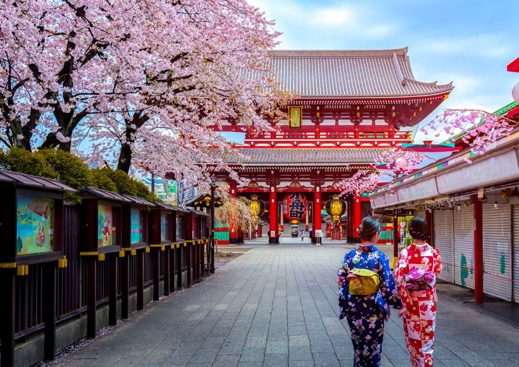 Sensoji Temple in Asakusa Tokyo