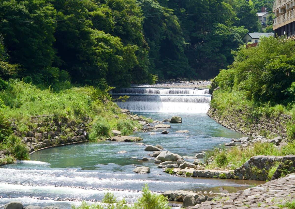 Río Haya en Hakone, Japón