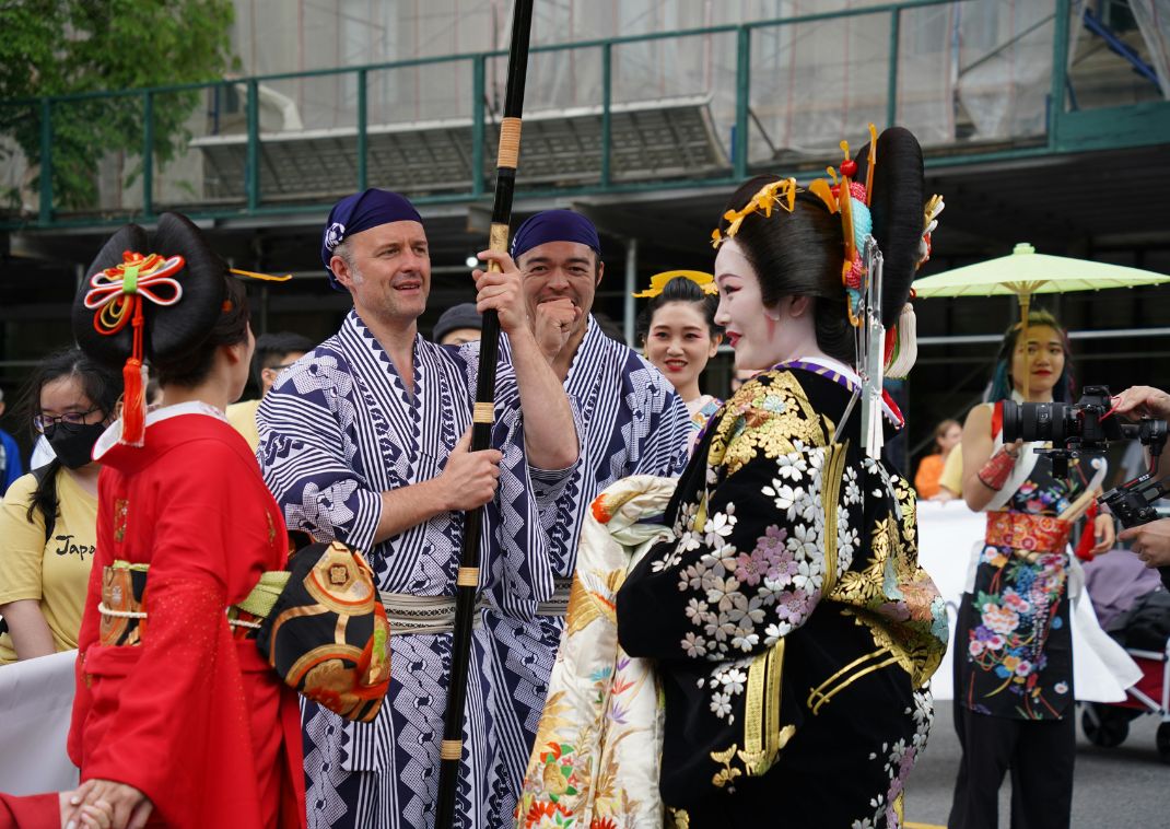  Festival japonés con geishas