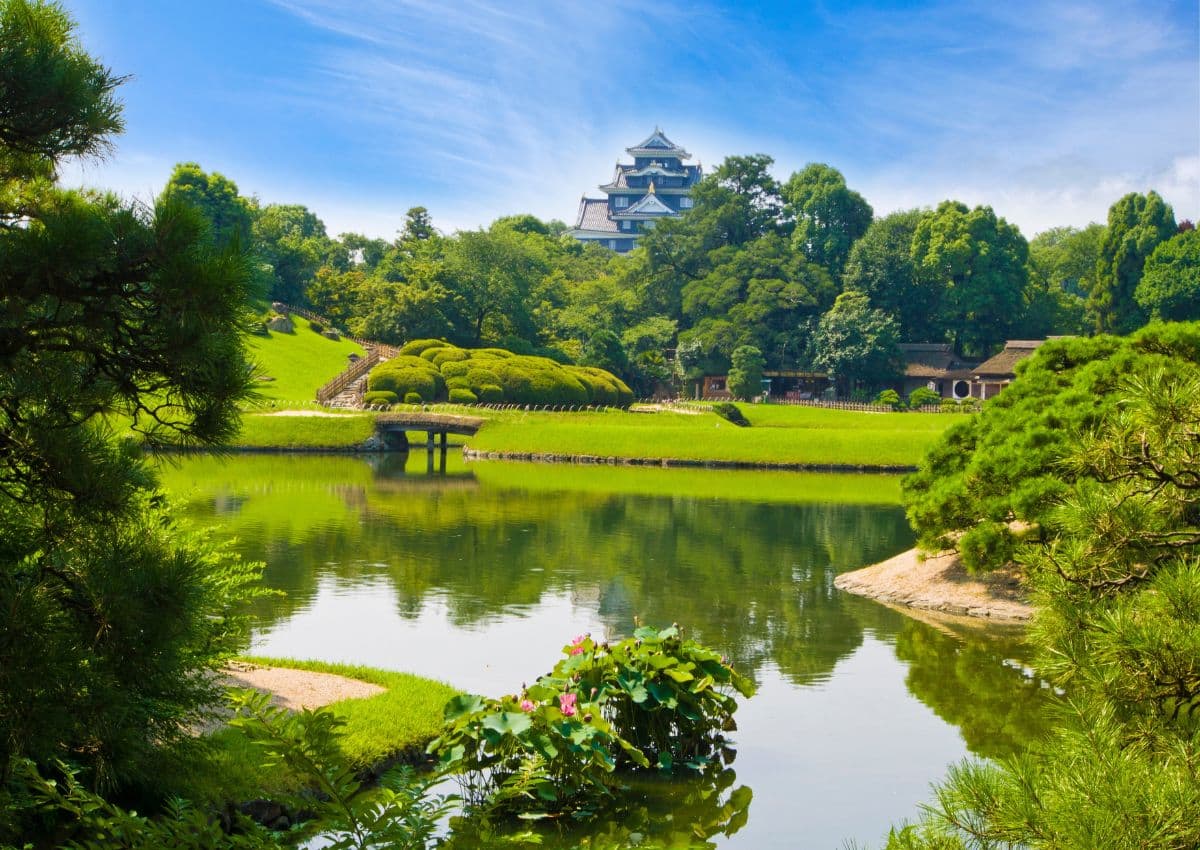 Jardín Korakuen en Okayama