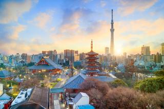 Tokio skyline