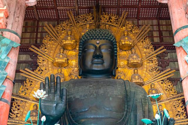 Gran Buda en el templo Todaiji