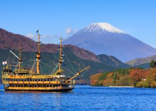 Monte Fuji y Lago Ashi