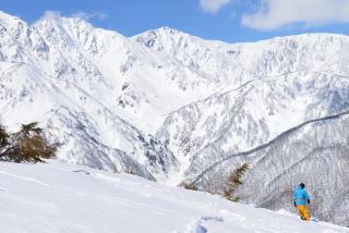 Fuera de pista en Hakuba