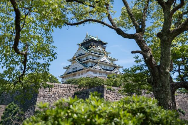 El castillo de Osaka 