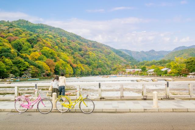 Arashiyama en bicicleta