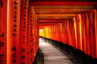 Gran Santuario de Fushimi Inari, Kyoto, Japón