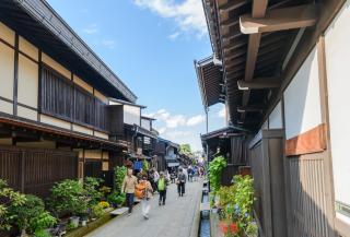 Calle Sannomachi, Takayama 