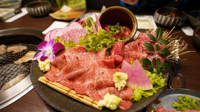 Cena de carne de res de Yonezawa, Yamagata