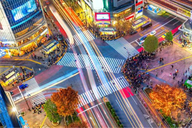 Cruce de Shibuya, Tokio 