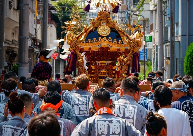 Sanja Matsuri en Asakusa, Tokio