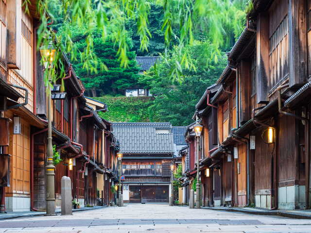 Calles de Kanazawa 