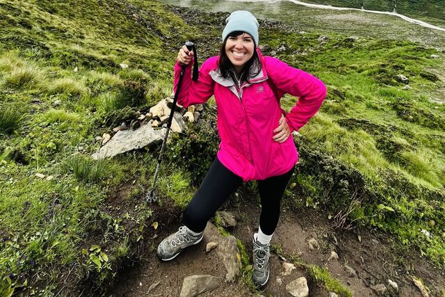 Subiendo a 4.360 metros de altura en los Himalayas (Kyanjin Ri)