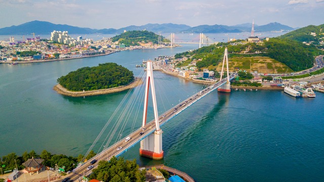 Vista de Yeosu