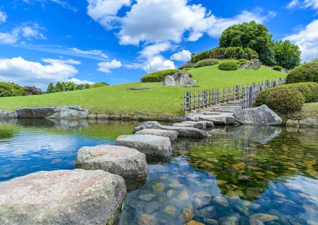 Jardín Koraku-en, Okayama