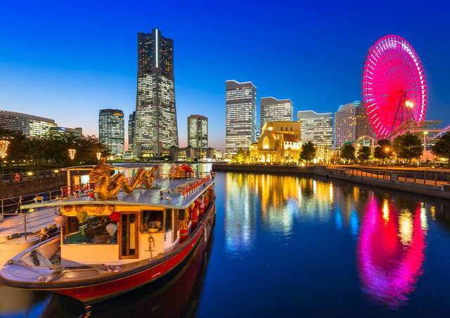 Yokohama de noche