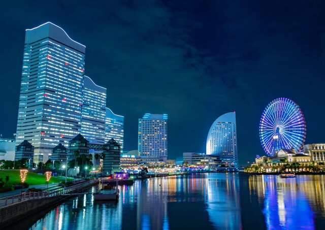 Yokohama de noche