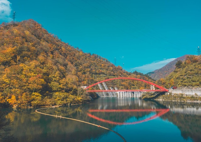Lago Unazuki y puente Komen