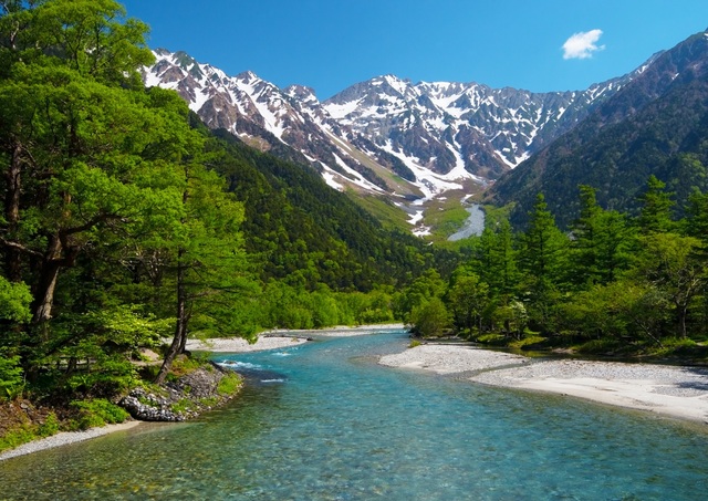 Kamikochi en el Parque Nacional Chubu-Sangaku
