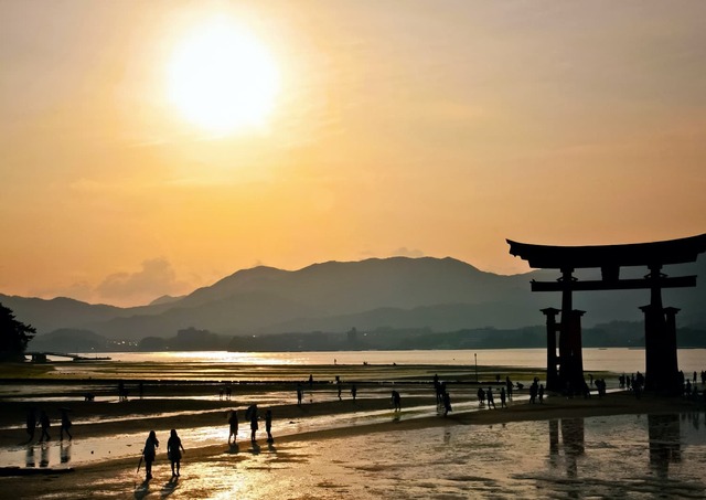 Miyajima al atardecer