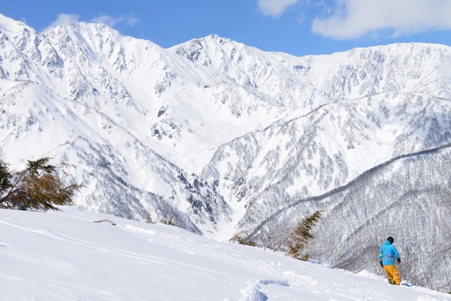 Fuera de pista en Hakuba