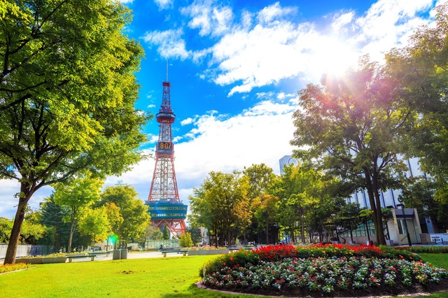 Torre de TV de Sapporo y Parque Odori